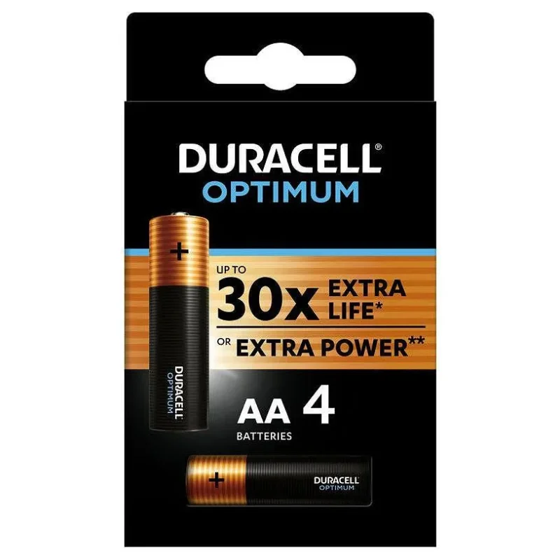 Батерия Duracell Optimum AA 4бр