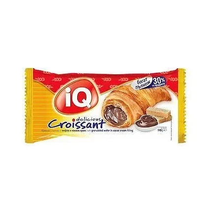 Кроасан iQ вафлен крем и какао 110г - iQ