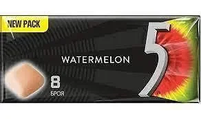 Дъвки FIVE Turbulence Watermelon дражета 8 бр. - FIVE