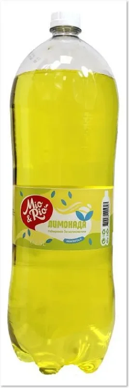 Газирана напитка MIO&RIO лимонада 2.5 л - MIO&RIO