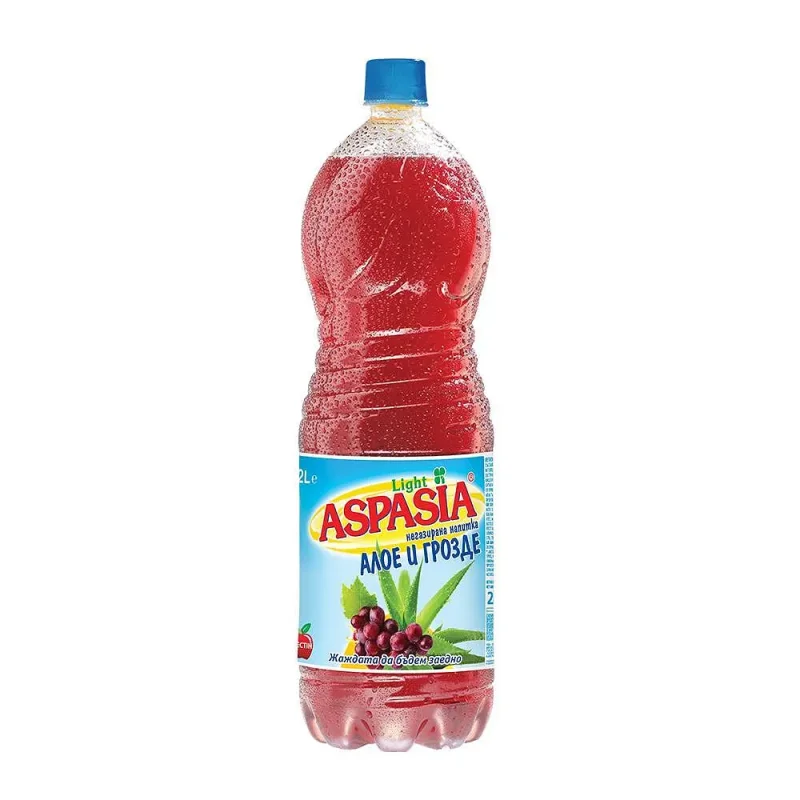 Напитка ASPASIA алое/грозде 2л. - ASPASIA