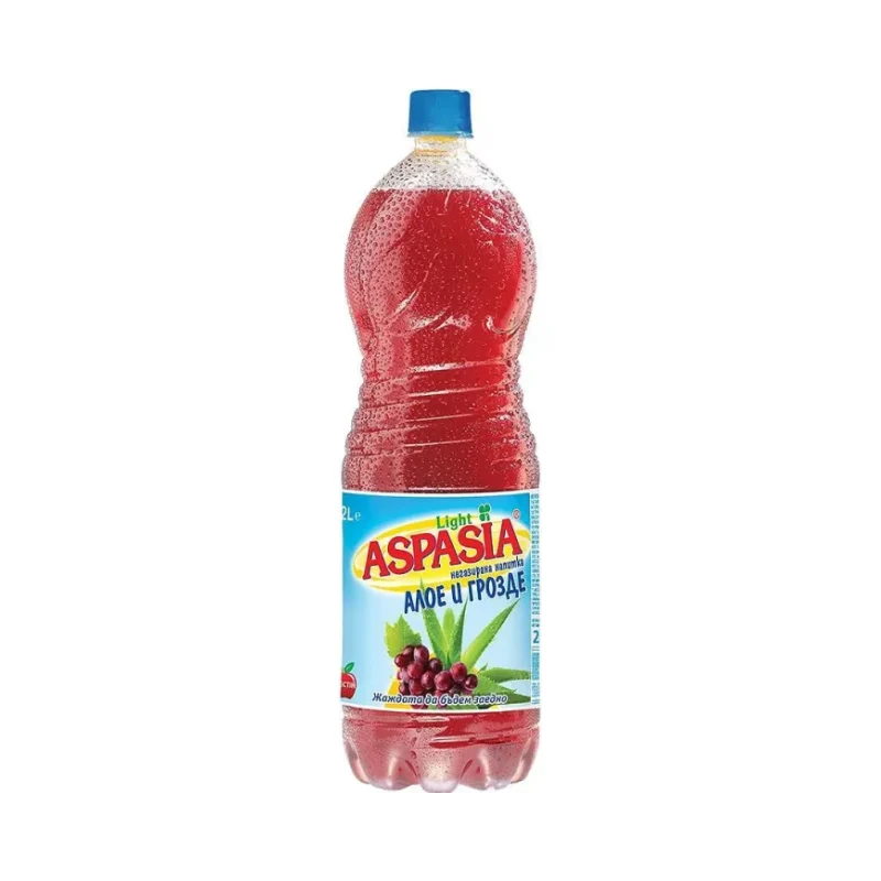Напитка ASPASIA алое/грозде 2л. - ASPASIA