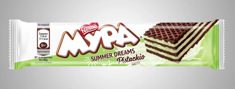 Вафла МУРА dreams pistacio 31г - МУРА