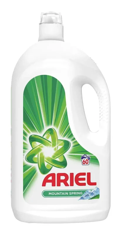 Гел за пране ARIEL Mountain Spring 3.3 л. 60 дози - ARIEL
