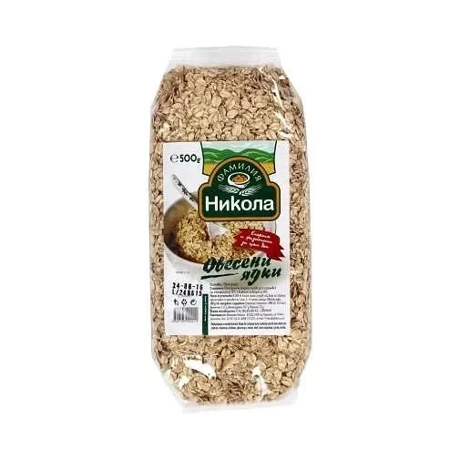 Овесени ядки Фамилия Никола 500г - Фамилия Никола