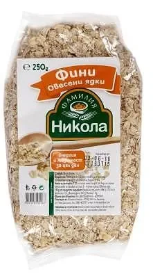 Овесени ядки Фамилия Никола фини 500г - Фамилия Никола