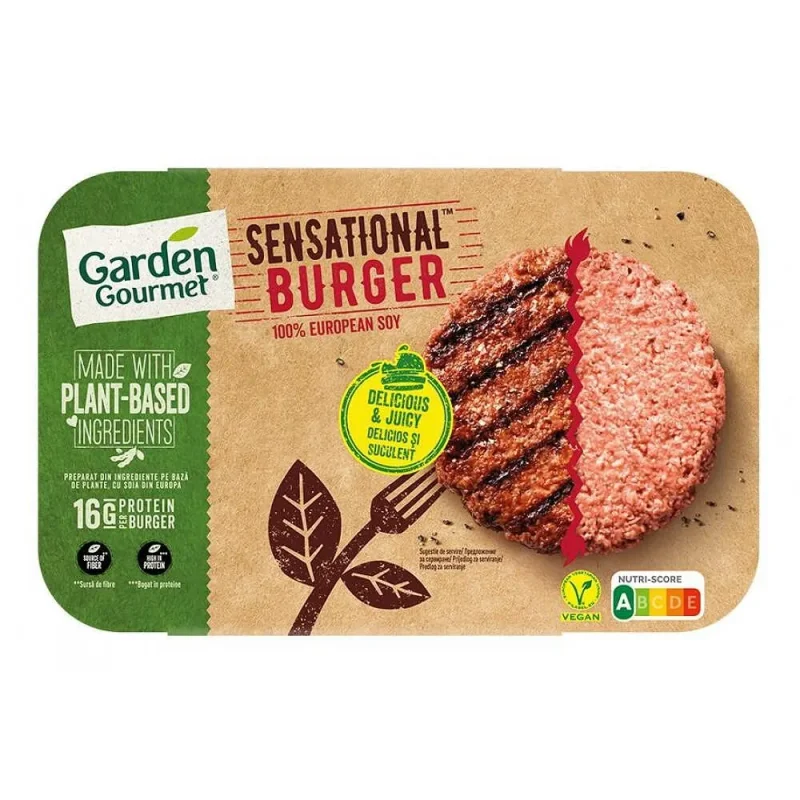 Веган бургер Garden Gourmet замразен 226 г - Garden Gourmet