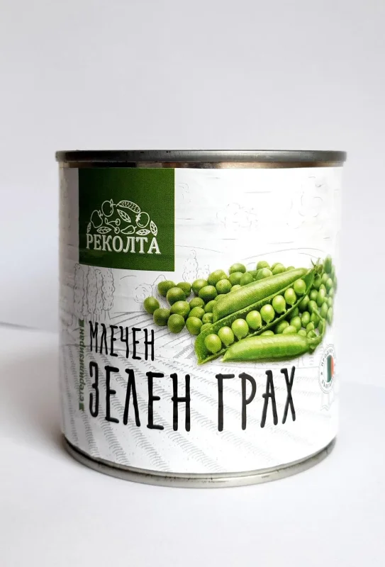 Зелен грах Реколта свеж 400г - РЕКОЛТА