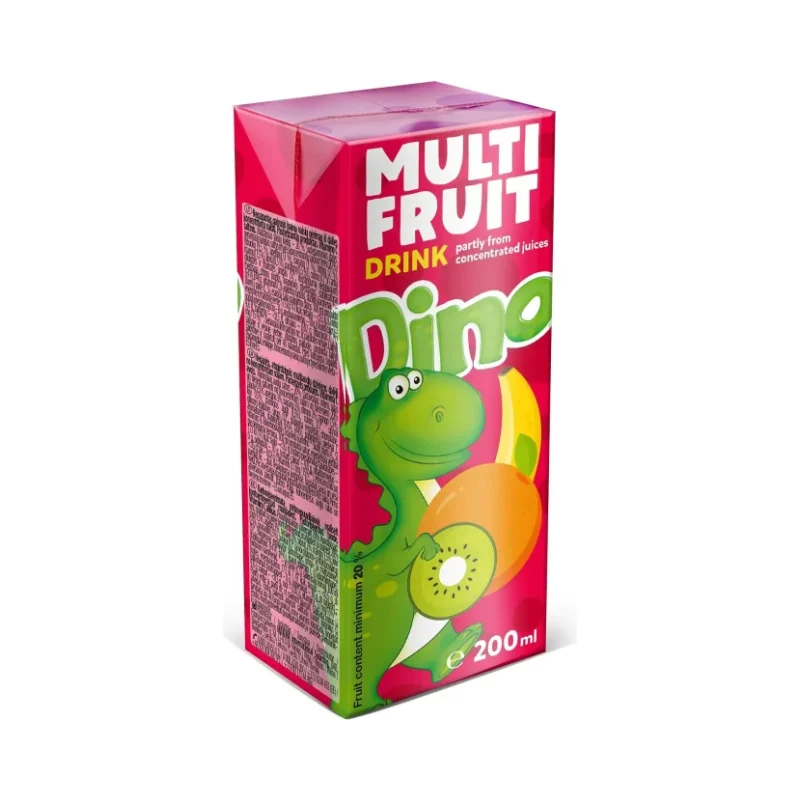Плодова напитка DINO Multi Fruit 200 мл. - DINO