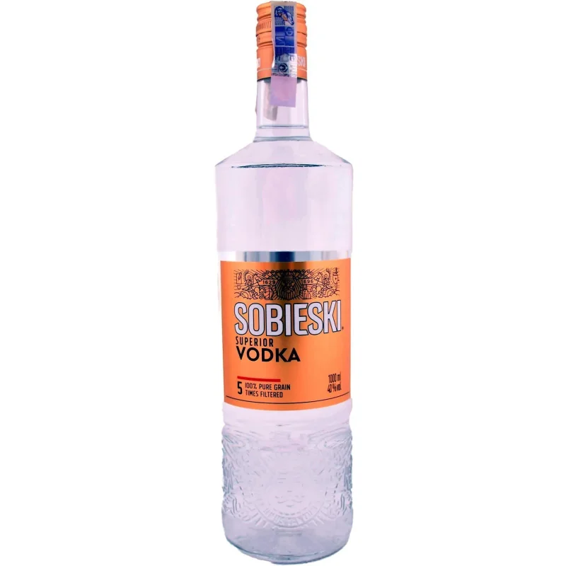 Водка SOBIESKI Superior 40% 1л - SOBIESKI