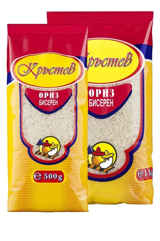 Ориз КРЪСТЕВ бисерен 500гр