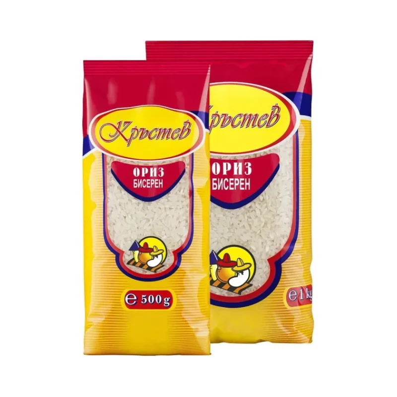 Ориз КРЪСТЕВ бисерен 500гр
