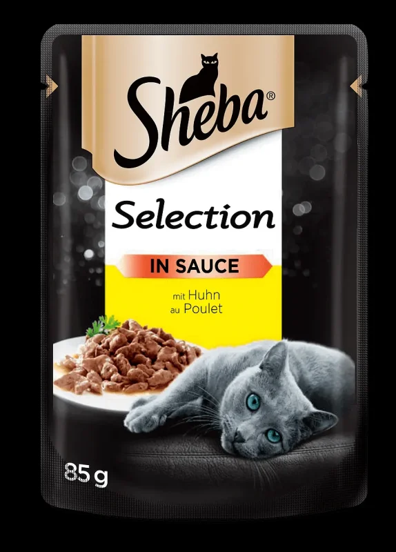 Пауч SHEBA Пилешко 85 гр. - SHEBA