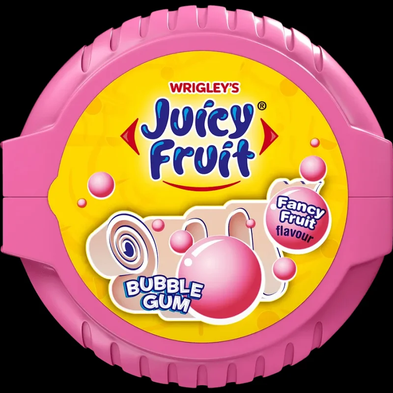 Дъвки Juicy Fruit fancy fruit ролка 56гр - Juicy Fruit