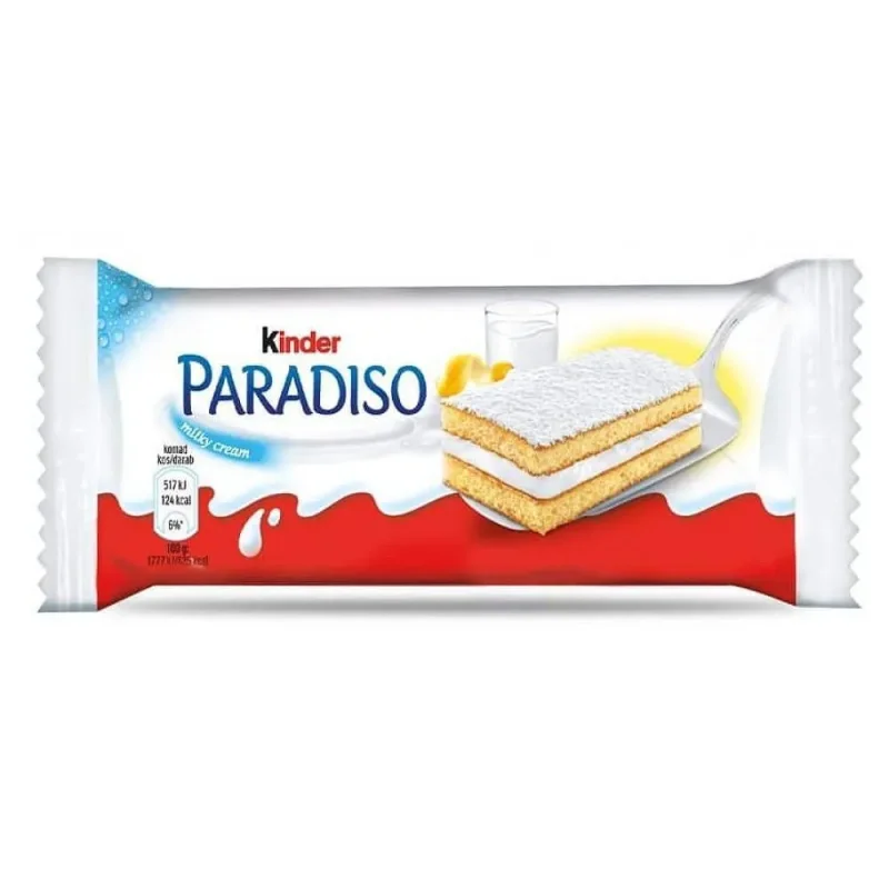 Млечен десерт KINDER PARADISO 29гр - KINDER млечни десерти