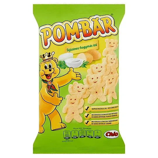 Снакс POM BAR сметана и лук 50г