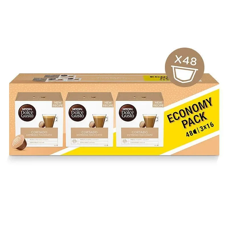 Кафе капсули NESCAFE Dolce Gusto Cortado Espresso Macchiato 48 бр. - Nescafe Dolce Gusto