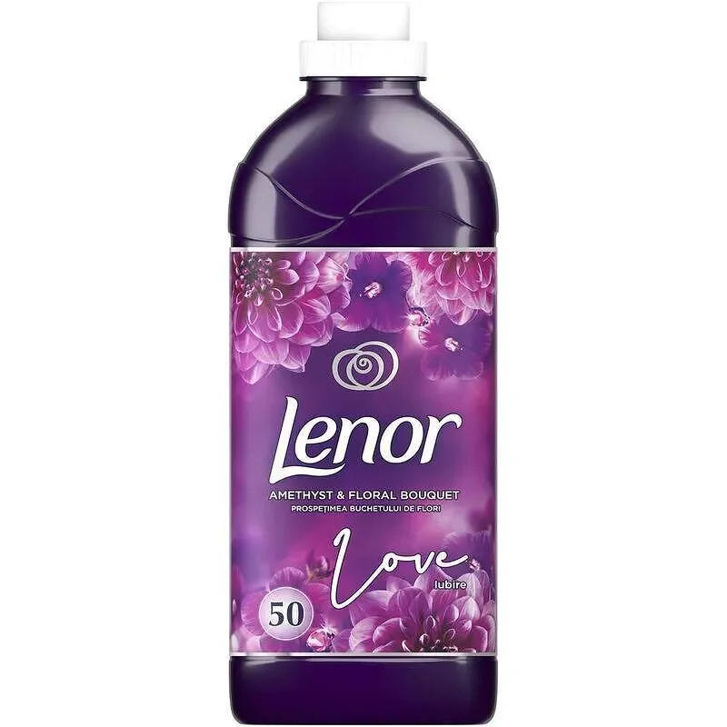 Омекотител LENOR Amethyst & Floral Bouquet 50 дози - LENOR