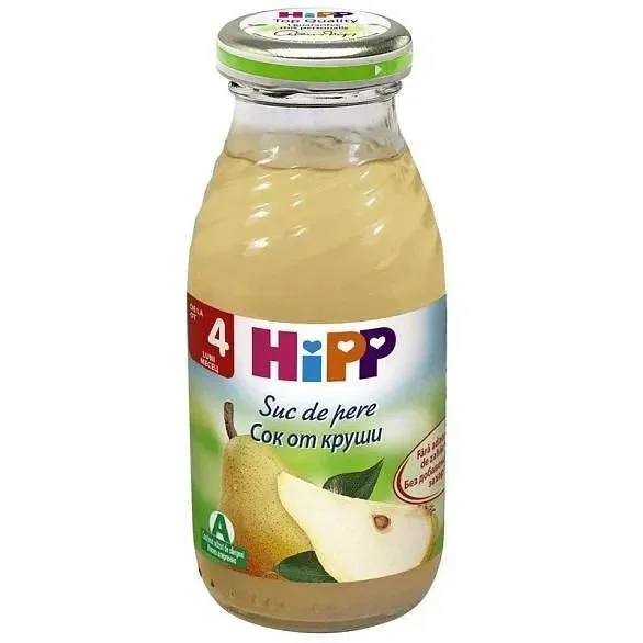Hipp Био сок круши 4М+ 200 мл