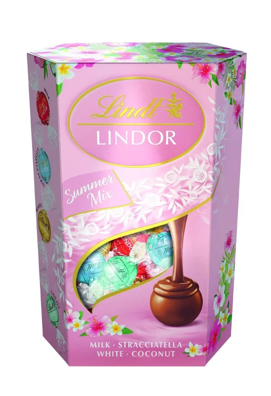 Бонбони LINDOR летен микс 200г - Lindt