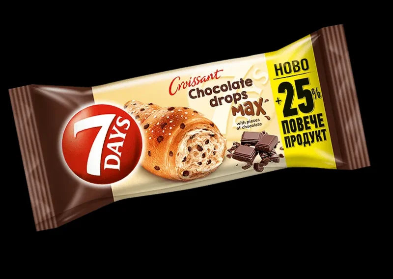 7Days Кроасан Чоко Дропс макс 70 гр. - 7DAYS