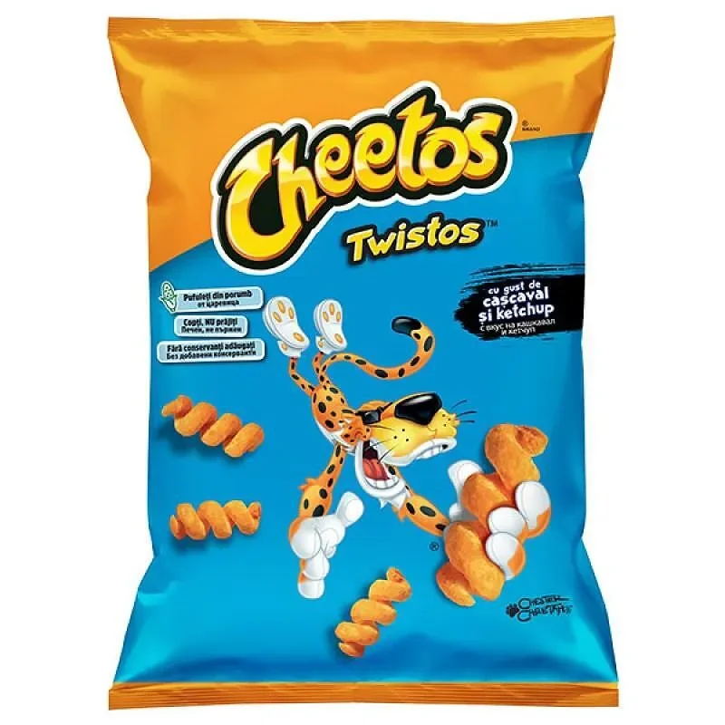 Снакс CHEETOS кашкавал и кетчуп 70гр - CHEETOS
