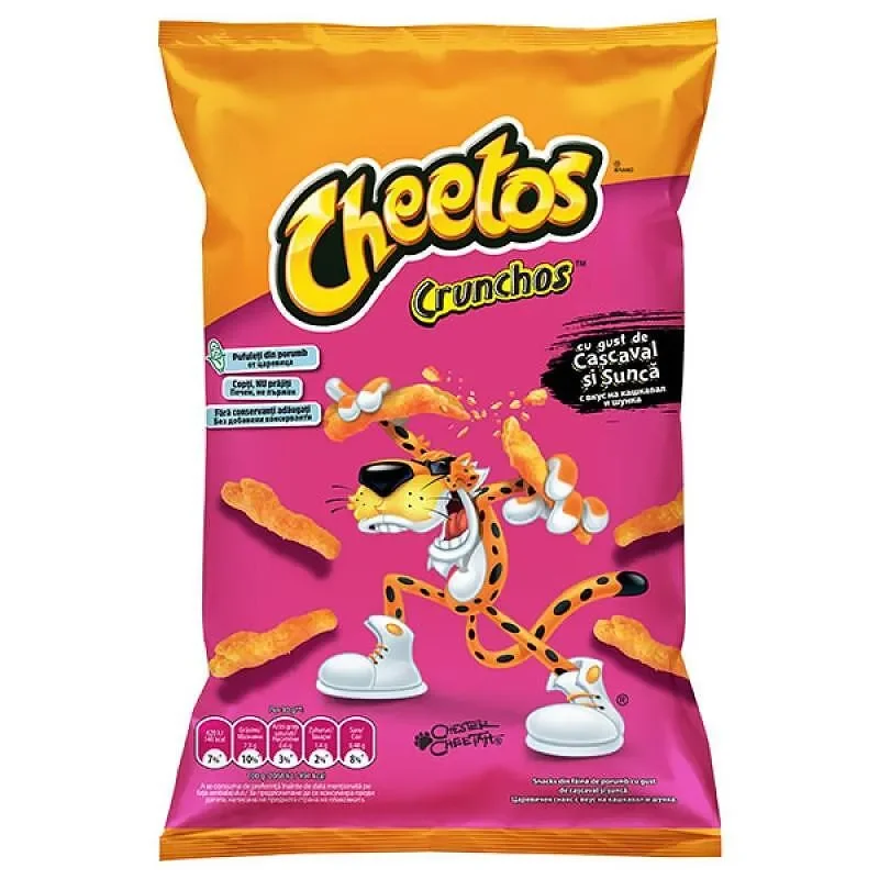 Снакс CHEETOS кашкавал и шунка 95 гр - CHEETOS