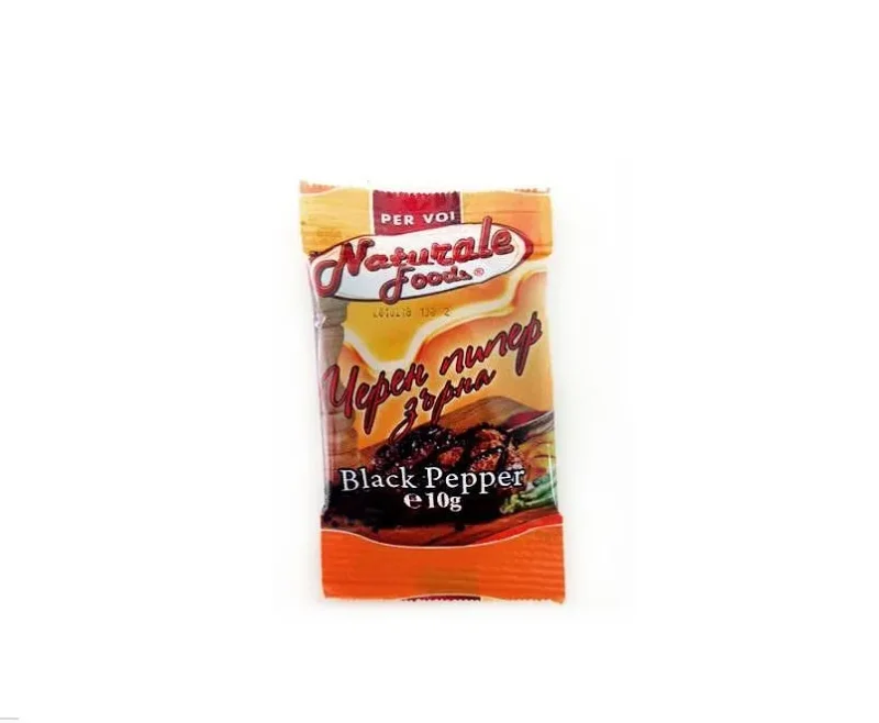 Черен пипер зърна NATURALE FOODS 10гр - Naturale Foods
