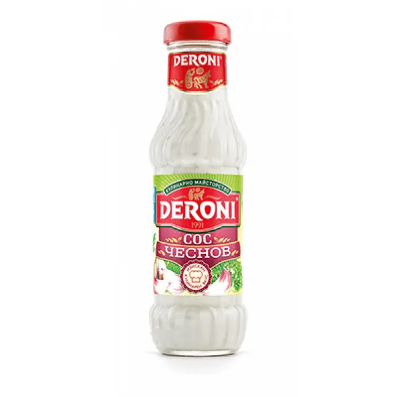 Сос DERONI чеснов 305гр - DERONI