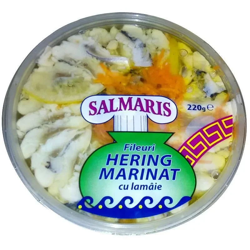 Филе херинга SALMARIS с лимон 220 гр.