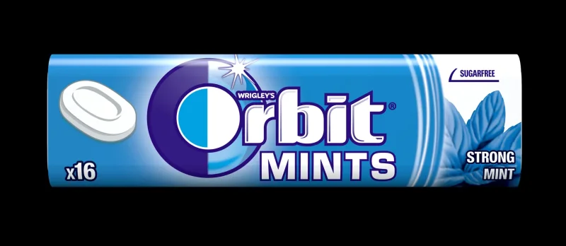 Бонбони ORBIT STRONG MINTS, 28 г - ORBIT