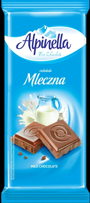 Шоколад ALPINELLA млечен 90 гр