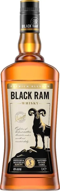 Уиски BLACK RAM 40% 1 л