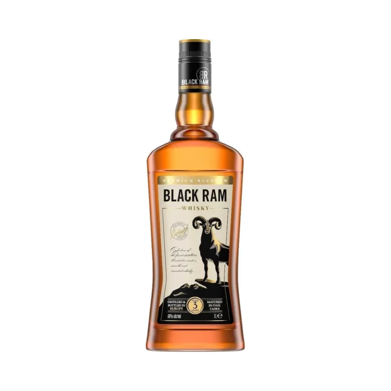 Уиски BLACK RAM 40% 1 л