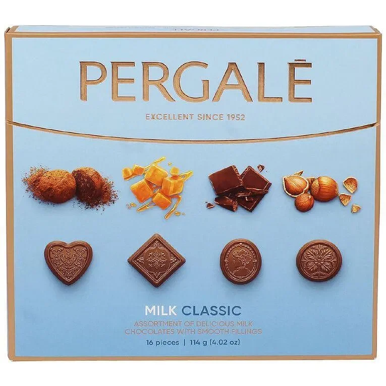 Бонбони PERGALE Milk Classic 343 гр. - PERGALE