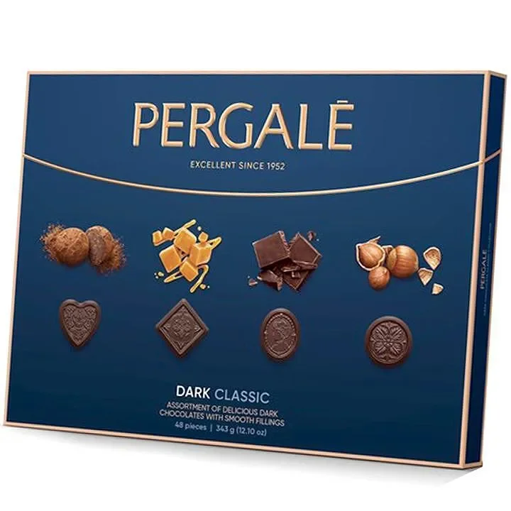 Бонбони PERGALE Dark Classic 343 г, 48 бр. - PERGALE