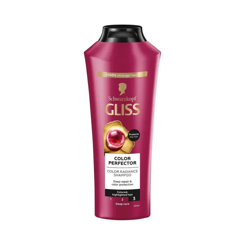 GLISS COLOUR PERFECTOR шампоан за боядисана коса, 400 мл. - GLISS