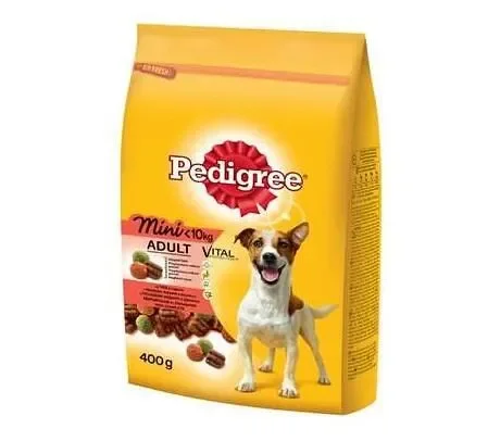 Суха храна за куче PEDIGREE дребни породи 400г - PEDIGREE