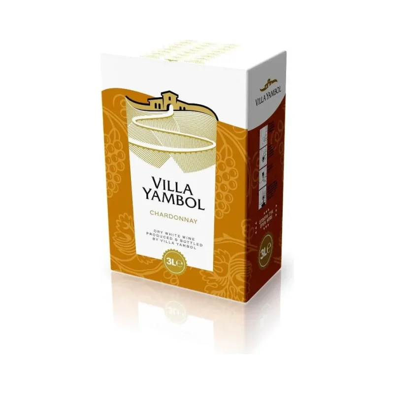 Вино Шардоне VILLA YAMBOL 3 л. - VILLA YAMBOL