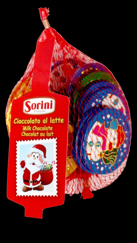Коледни бонбони SORINI монети 90г - SORINI