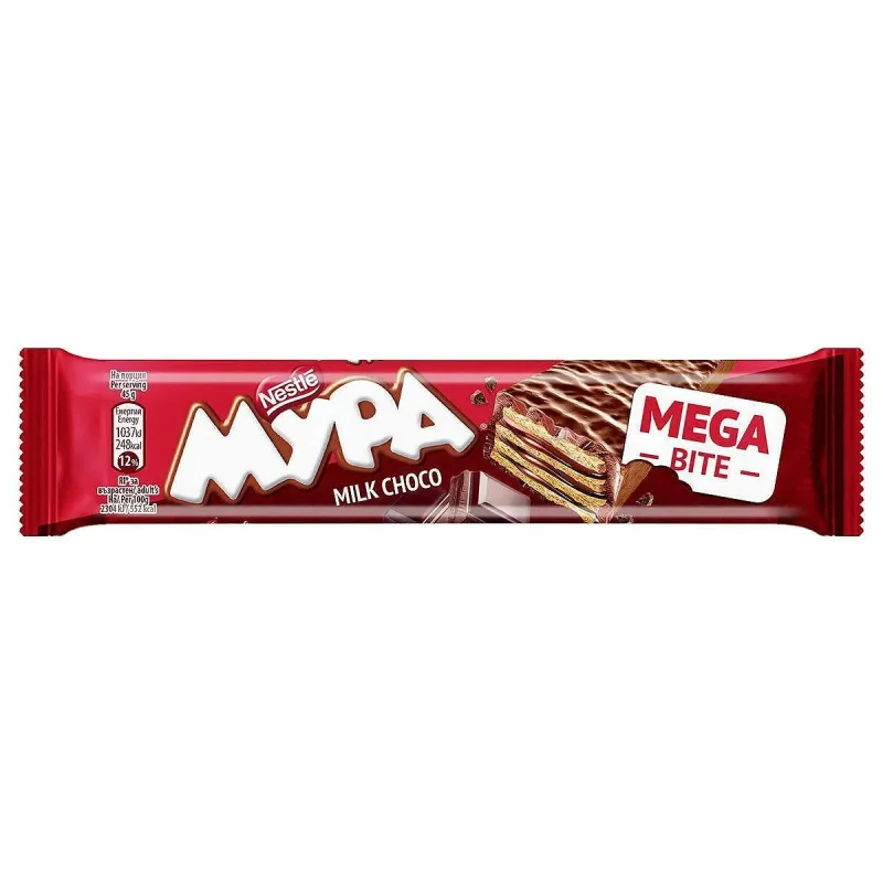 Вафла МУРА® MEGABite Шоколад 45g - МУРА