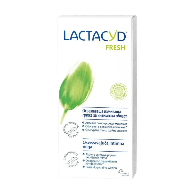 Интимен гел LACTACYD Fresh 200мл - LACTACYD