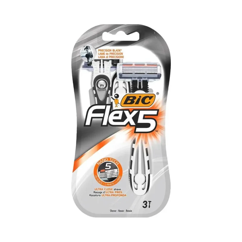 Самобръсначка BIC FLEX5 3бр - Bic
