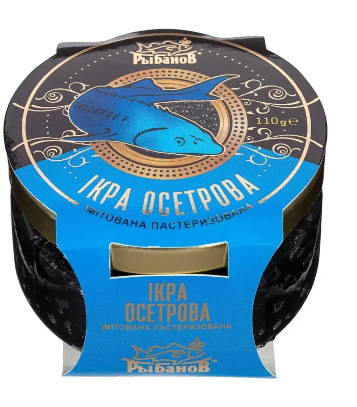 Рибен продукт, пастьоризиран, от есетрови риби 110 гр. - DIDENKO