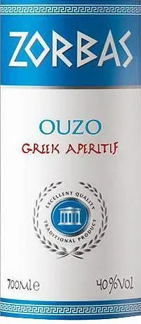 Узо ZORBAS 40% алк. 200 мл - Zorbas