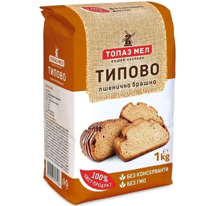 Брашно ТОПАЗ МЕЛ Типово 1 кг - ТОПАЗ МЕЛ