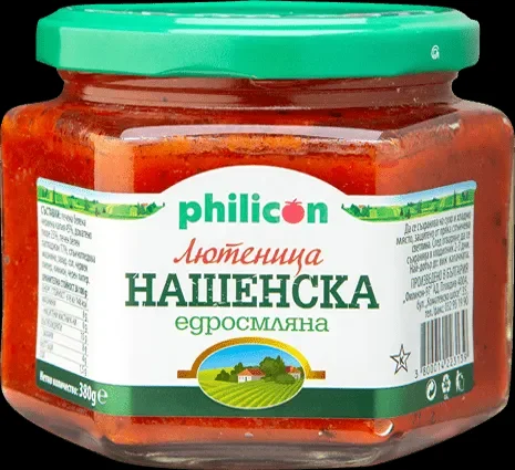 Лютеница PHILICON нашенска едросмляна 380 гр.