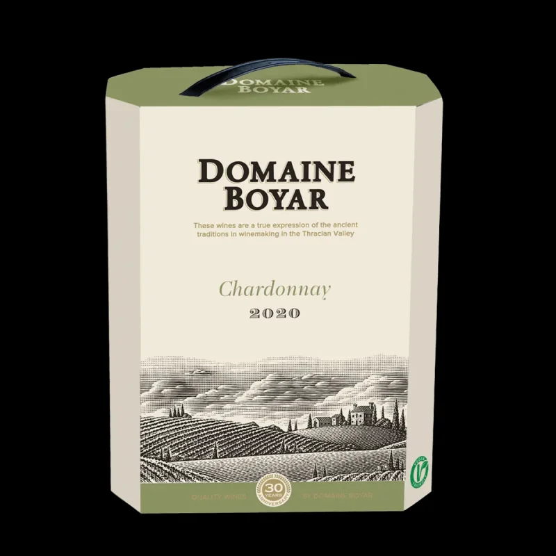 Вино DOMAIN BOYAR Шардоне BiB 3л - DOMAIN BOYAR