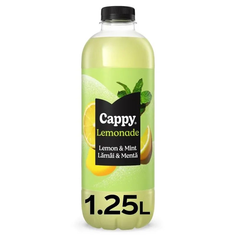 НапиткаCAPPY Лимонада лимон и мента, 1.25л - Cappy