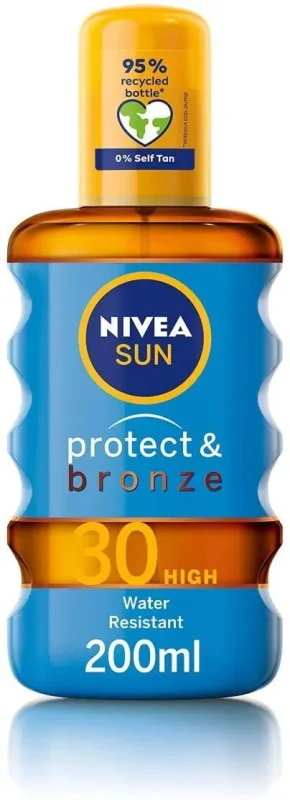 Олио за слънце NIVEA SUN SPF 30 200мл - NIVEA